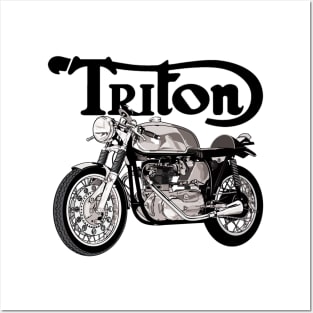 Triton Motorcycle Posters and Art